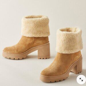 Sundance Cambrie Shearling Boots EU7 NwoT